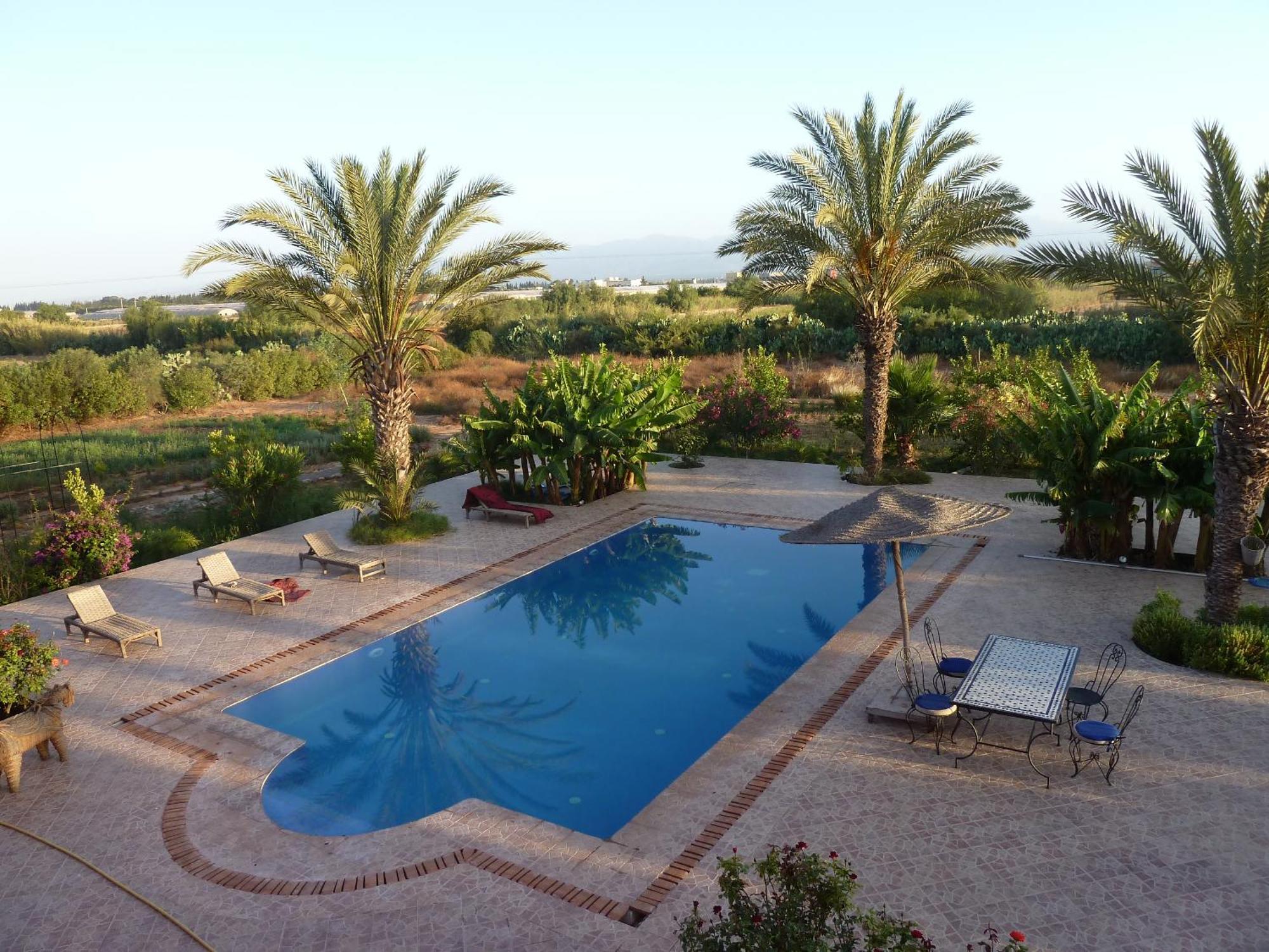 Riad-villa Le Jardin aux Etoiles Sidi Boumoussa Extérieur photo